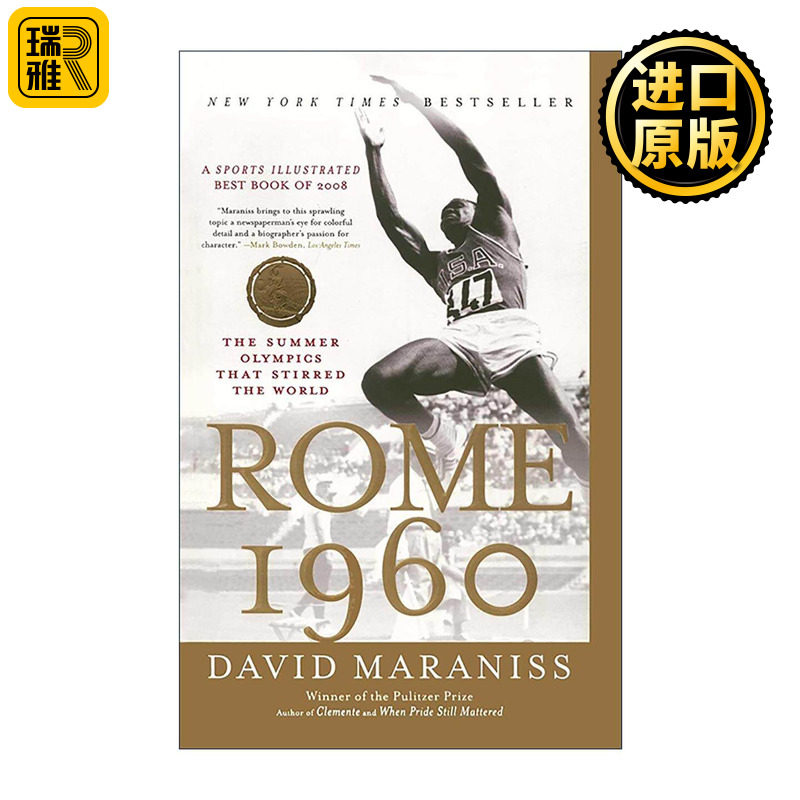 英文原版 Rome 1960 罗马1960 搅动世界的奥林匹克运动会 普利策奖得主David Maraniss 英文版 进口英语原版书籍