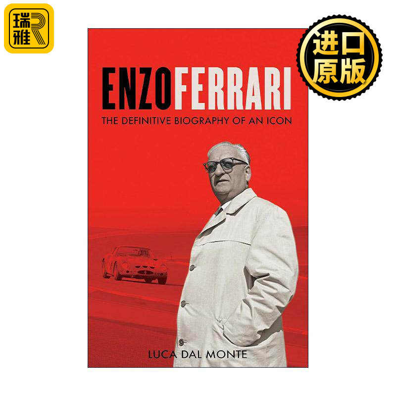英文原版 Enzo Ferrari 恩佐·法拉利传记 法拉利汽车创始人 英文版 进口英语原版书籍