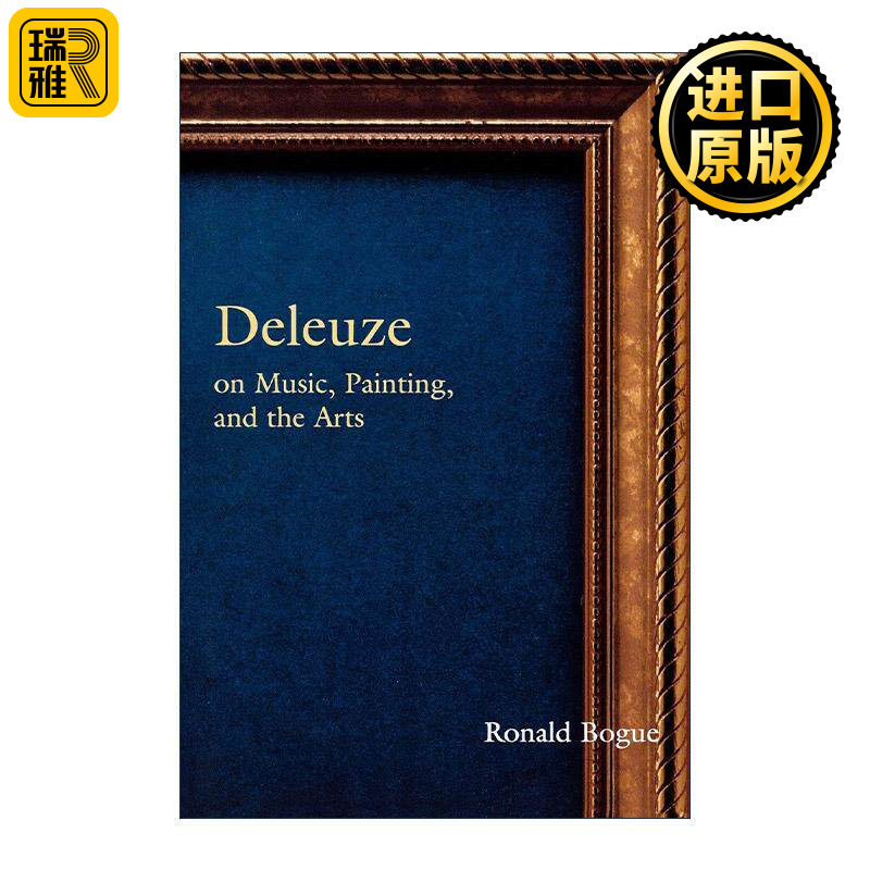 英文原版 Deleuze on Music Painting and the Arts 德勒兹论音乐 绘画与艺术 德勒兹与艺术系列 英文版 进口英语原版书籍