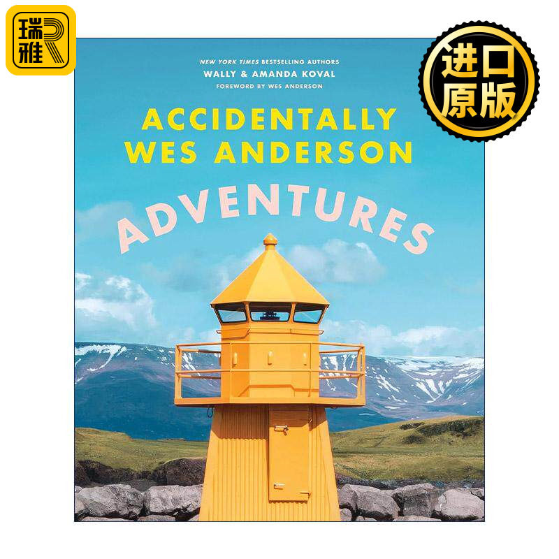英文原版 Accidentally Wes Anderson Adventures 偶遇韦斯安德森冒险 精装人文景观摄影作品集 英文版 进口英语原版书籍