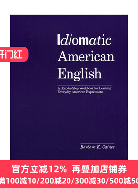 英文原版 Idiomatic American English Barbara K. Gaines