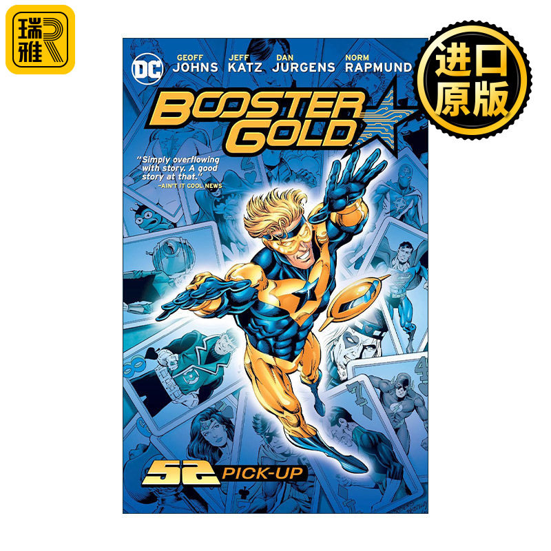 英文原版 Booster Gold 52 Pick-Up 金色先锋 新版 DC漫画 Geoff Johns 英文版 进口英语原版书籍图片