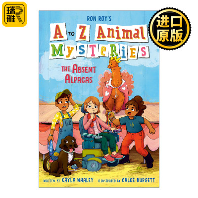英文原版A to Z Animal Mysteries #1: The Absent Alpacas A to Z动物神秘案件系列1 缺席的羊驼 儿童推理章节桥梁故事书