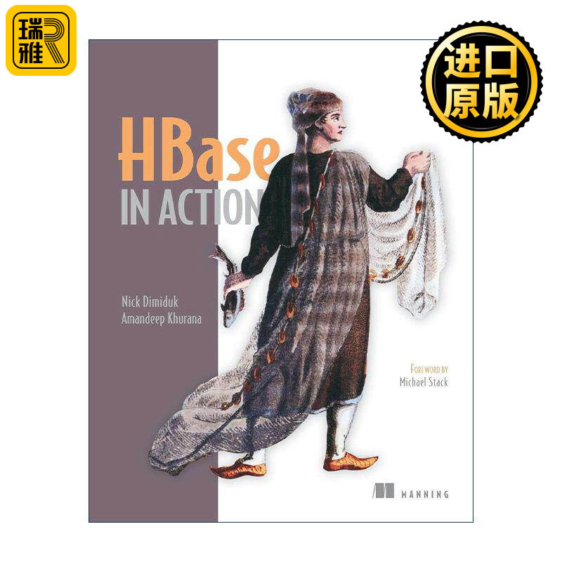 英文原版 HBase in Action HBase实战 编程入门 英文版 进口英语原版书籍
