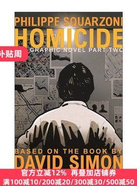 英文原版 Homicide The Graphic Novel Part Two 英文版 进口英语原版书籍