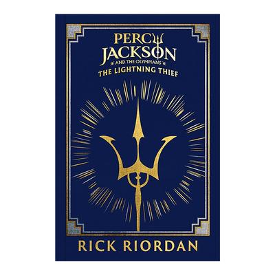 英文原版 Percy Jackson and the Olympians The Lightning Thief 波西·杰克逊与神火之盗 精装插画布面收藏版 进口英语原版书籍