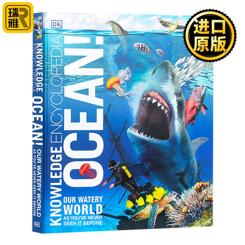 DK知识百科 海洋 Knowledge Encyclopedia Ocean 英文原版 海底地理地质生态海洋生物图解百科全书 儿童科普读物 英文版进口英语书