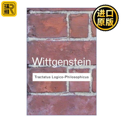 Tractatus Logico-Philosophicus 逻辑哲学论 路德维希维特根斯坦 Routledge Classics系列