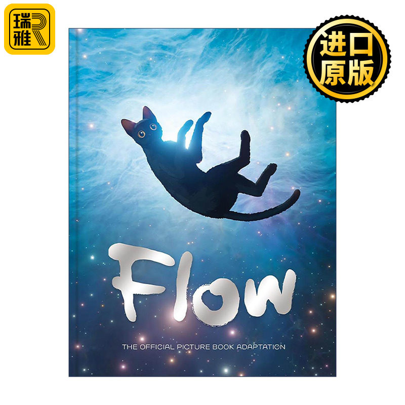 英文原版 Flow Picture Book 猫猫的奇幻漂流 精装绘本 奥斯卡动画长片 英文版 进口英语原版书籍