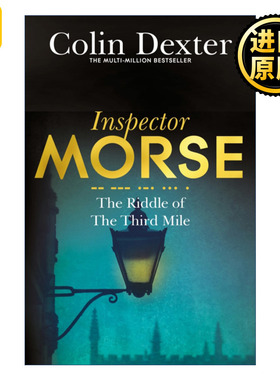 英文原版 The Riddle of the Third Mile Inspector Morse Mysteries