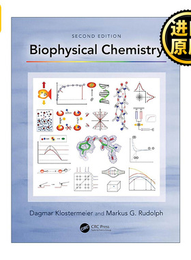 英文原版 Biophysical Chemistry 生物物理化学 第2版 精装 英文版 进口英语原版书籍