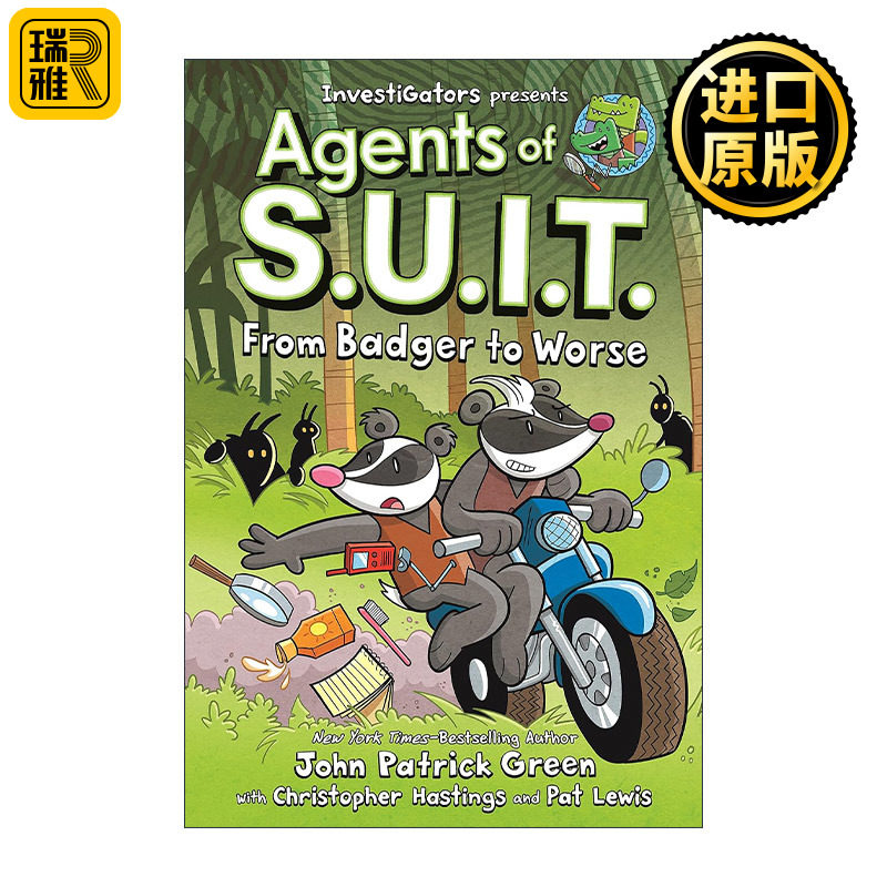 InvestiGators: Agents of S.U.I.T.  鳄鱼侦查员外传侦查员2 精装
