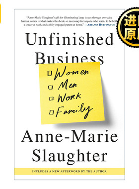 英文原版 Unfinished Business Anne-Marie Slaughter