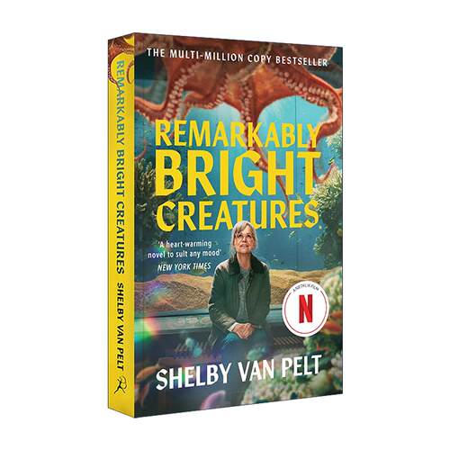 英文原版 Remarkably Bright Creatures 尤为明亮的生物 Shelby Van Pelt小说 亚马逊畅销小说 影视封面版 英文版进口英语原版书籍