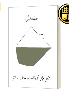 英文原版小说 The Nonexistent Knight Our Ancestors Book 3 不存在的骑士 卡尔维诺 英文版  Italo Calvino 进口英语原版书籍