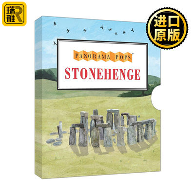 Stonehenge Panorama Pops 纸上景点全景立体 巨石阵 精装