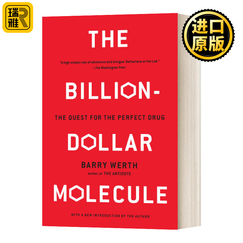 十亿美元分子英文原版 The Billion-Dollar Molecule追寻完美药物英文版 Barry Werth进口英语原版书籍