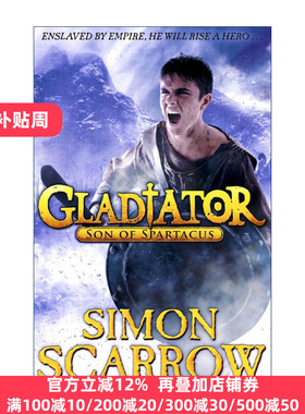英文原版 Gladiator Son of Spartacus 角斗士3 西蒙·斯卡罗 畅销青少年古罗马战斗小说 英文版 进口英语原版书籍