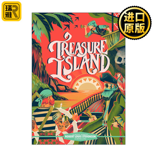英文原版 Classic Starts Treasure Island 开始读经典 金银岛 精装 英文版 进口英语原版书籍