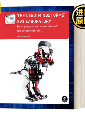 英文原版The LEGO MINDSTORMS EV3 Laboratory 乐高机器人EV3创意实验室 5个超酷乐高机器人设计与制作实例 英文版 进口英语书籍