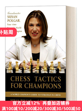 英文原版 Chess Tactics for Champions Susan Polgar