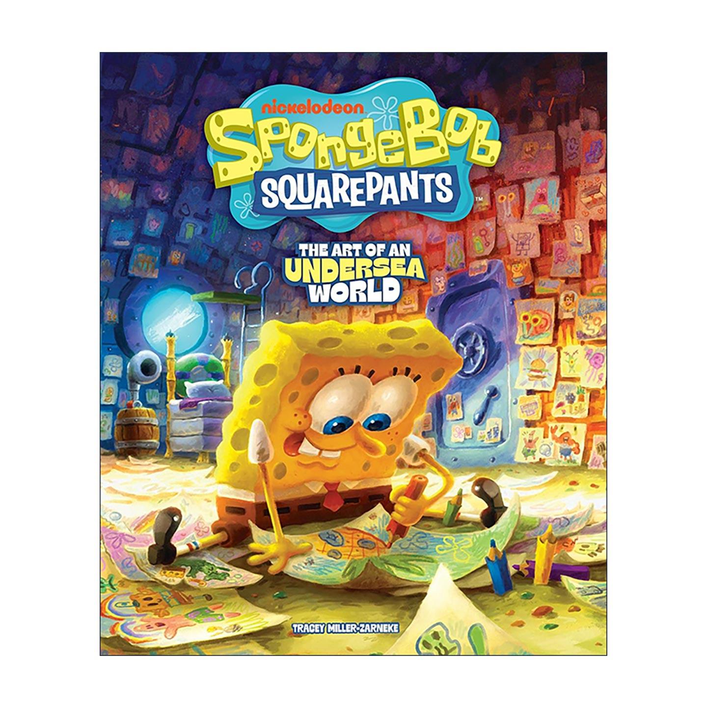 英文原版 Spongebob Art of Undersea Worl 海绵宝宝 艺术设定集 25周年纪念精装收藏版 原画动画电影 英文版 进口英语原版书籍