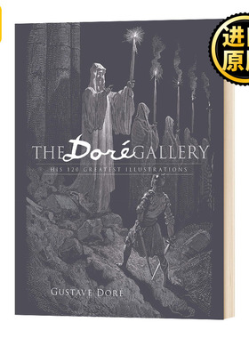 多雷的画廊 伟大的120幅插图 英文原版 The Doré Gallery His 120 Greatest Illustrations  全英文版进口英语书籍