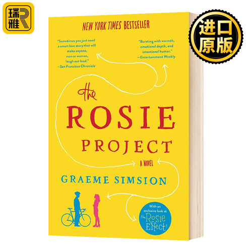 罗茜计划 英文原版小说 The Rosie Project 格兰辛傅生 浪漫喜剧 幽默文学 比尔盖茨推荐书单 Graeme Simsion 进口原版英语书籍