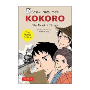 英文原版 Soseki Natsume's Kokoro 心 夏目漱石 漫画版 英文版 进口英语原版书籍