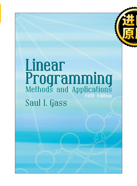 Linear Programming 线性规划 方法与应用 第五版 数学 Saul I. Gass