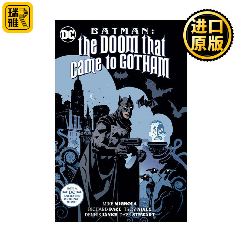英文原版 Batman The Doom That Came to Gotham New Edition 蝙蝠侠 哥谭厄运 DC漫画 Mike Mignola 英文版 进口英语原版书籍