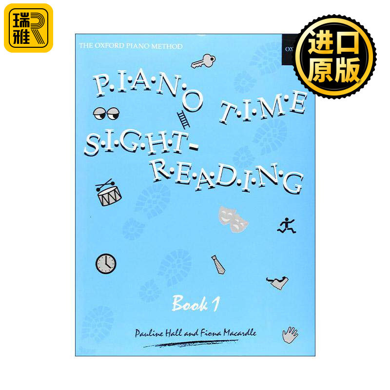 英文原版 Piano Time Sightreading Book 1 牛津钢琴时光 乐符识别视奏技巧1 ABRSM英皇考级钢琴启蒙教材 英文版 进口英语原版书籍