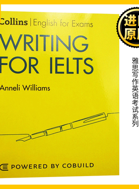 柯林斯雅思写作技巧 英文原版 Collins English for Exams Writing for IELTS 雅思写作英语考试系列自学辅导学习工具书 英语书籍