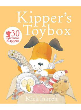 英文原版 Kipper's Toybox 小狗奇普的玩具箱 儿童启蒙认知绘本 廖彩杏书单 凯特·格林纳威大奖得主 Mick Inkpen进口英语原版书籍