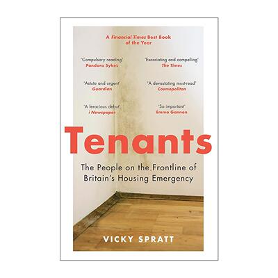 英文原版 Tenants 租客 论英国住房危机 Vicky Spratt 英文版 进口英语原版书籍