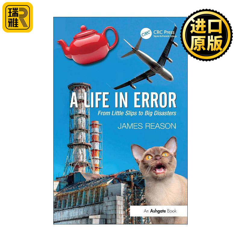 英文原版 A Life in Error 一生的错误 从小失误到大灾变 英文版 进口英语原版书籍