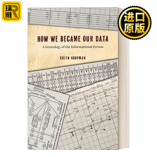 数据：信息人 科技与社会 Became Koopman Colin 谱系 我们如何成为我们 Dat Our How