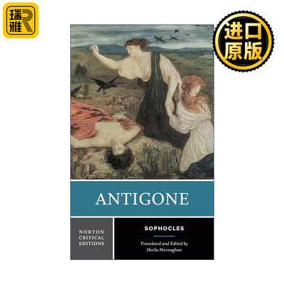 英文原版 Antigone 安提戈涅 索福克勒斯 诺顿文学解读系列 Norton Critical Editions 英文版 进口英语原版书籍