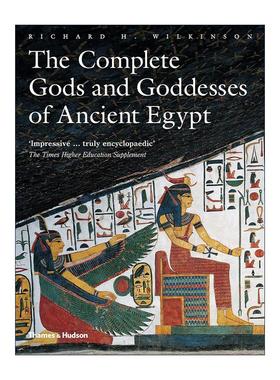 英文原版 The Complete Gods And Goddesses of Ancient Egypt 埃及众神与女神 人文历史 英文版 进口英语原版书籍