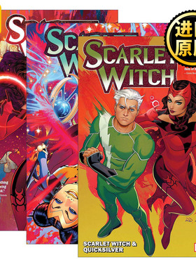 英文原版 Scarlet Witch by Steve Orlando 绯红女巫1-3册 漫威漫画 X战警 英文版 进口英语原版书籍