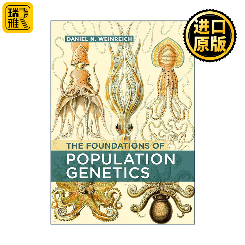 英文原版 The Foundations of Population Genetics The MIT Press群体遗传学基础种群遗传学布朗大学生物学教授