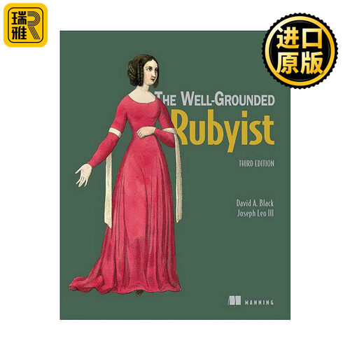 英文原版 The Well Grounded Rubyist Ruby程序员修炼之道 第2版 英文版 进口英语原版书籍