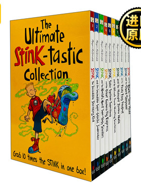 The Ultimate Stink-tastic Collection 朱迪弟弟章节书 10册套装