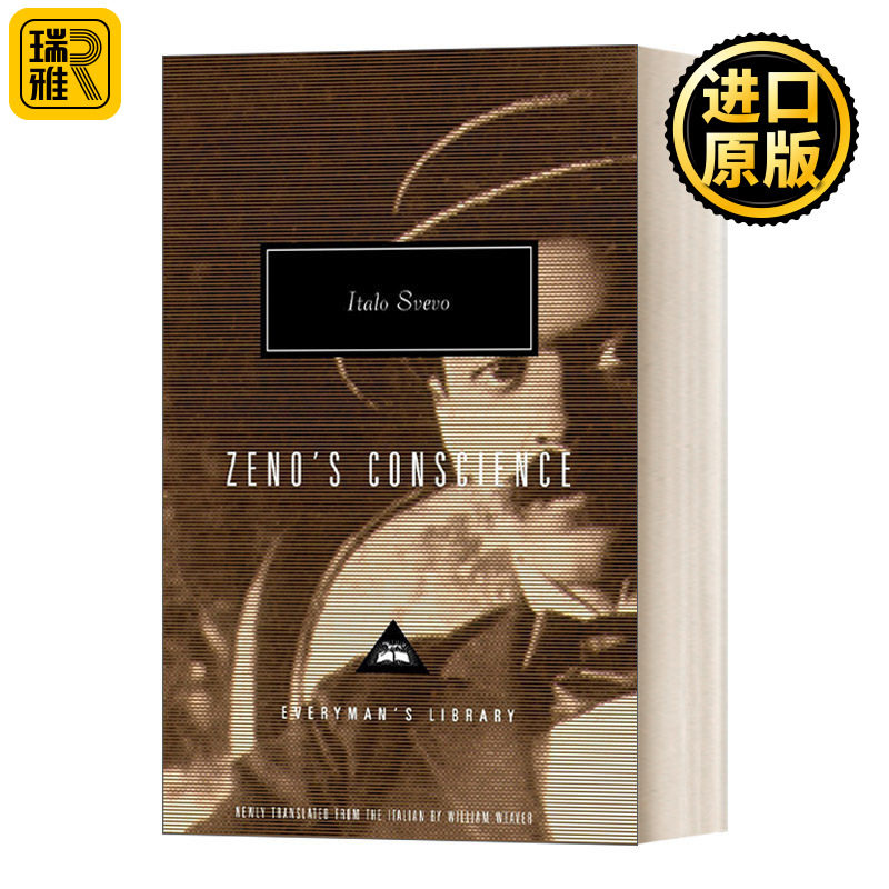 英文原版小说 Zeno's Conscience 泽诺的意识 Italo Svevo伊塔洛·斯韦沃 人人图书馆当代经典系列 精装 英文版 进口英语原版书籍
