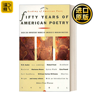 American Poetry 美国诗歌五十年：现代诗歌精选集 Fifty 简装 Years