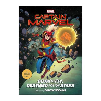 英文原版 Captain MarvelBorn to Fly Destined for the Stars 漫威起源故事系列 惊奇队长 生来翱翔 英文版 进口英语原版书籍