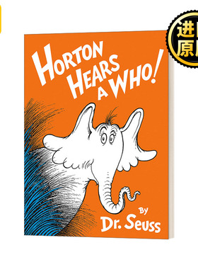 Horton Hears a Who 霍顿与无名氏 苏斯博士 精装 Classic Seuss Dr. Seuss