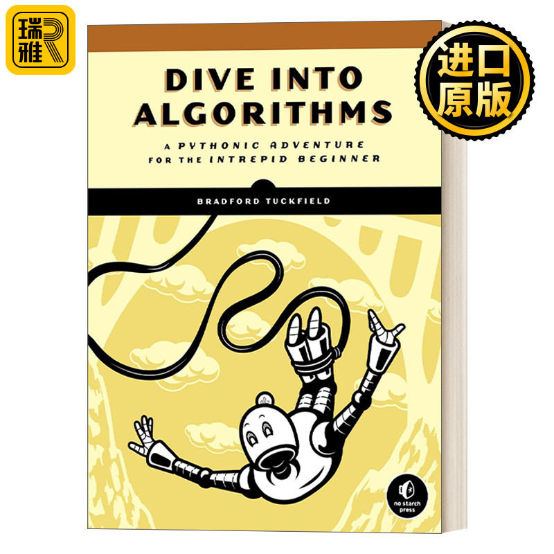 英文原版 Dive Into Algorithms Python Bradford Tuckfield