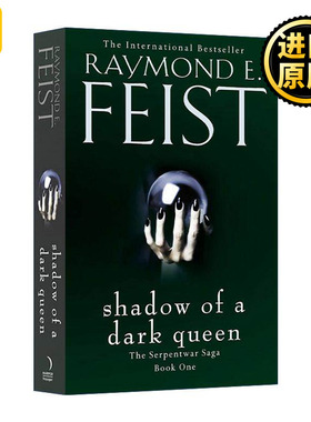 英文原版 Shadow of a Dark Queen 蛇人之战1 暗后之影 Raymond E. Feist奇幻小说 英文版 进口英语原版书籍