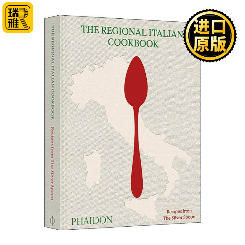 英文原版 The Silver Spoon 银勺厨房 来自意大利20个地区的地道美味食谱 精装 英文版 进口英语原版书籍